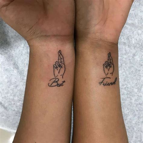 Next, we have a unique and colorful design to show you. . Best friend tattoos small